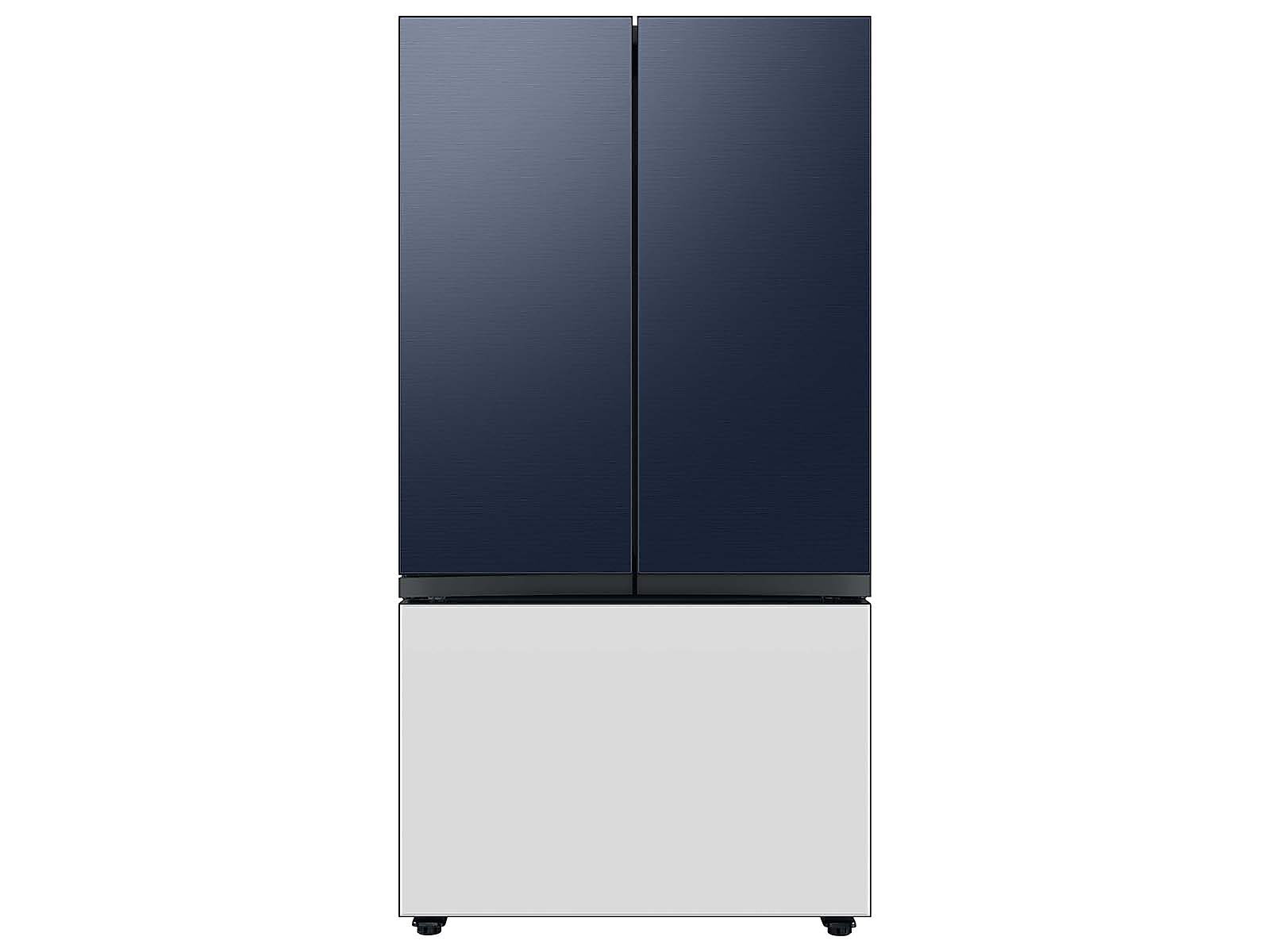 Bespoke 3-Door French Door Refrigerator Panel in White Glass - Bottom Panel(RA-F36DB312/AA)