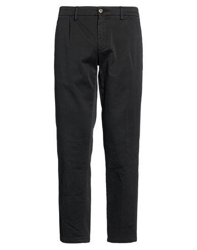 Man Pants Black Size 33 Cotton, Elastane