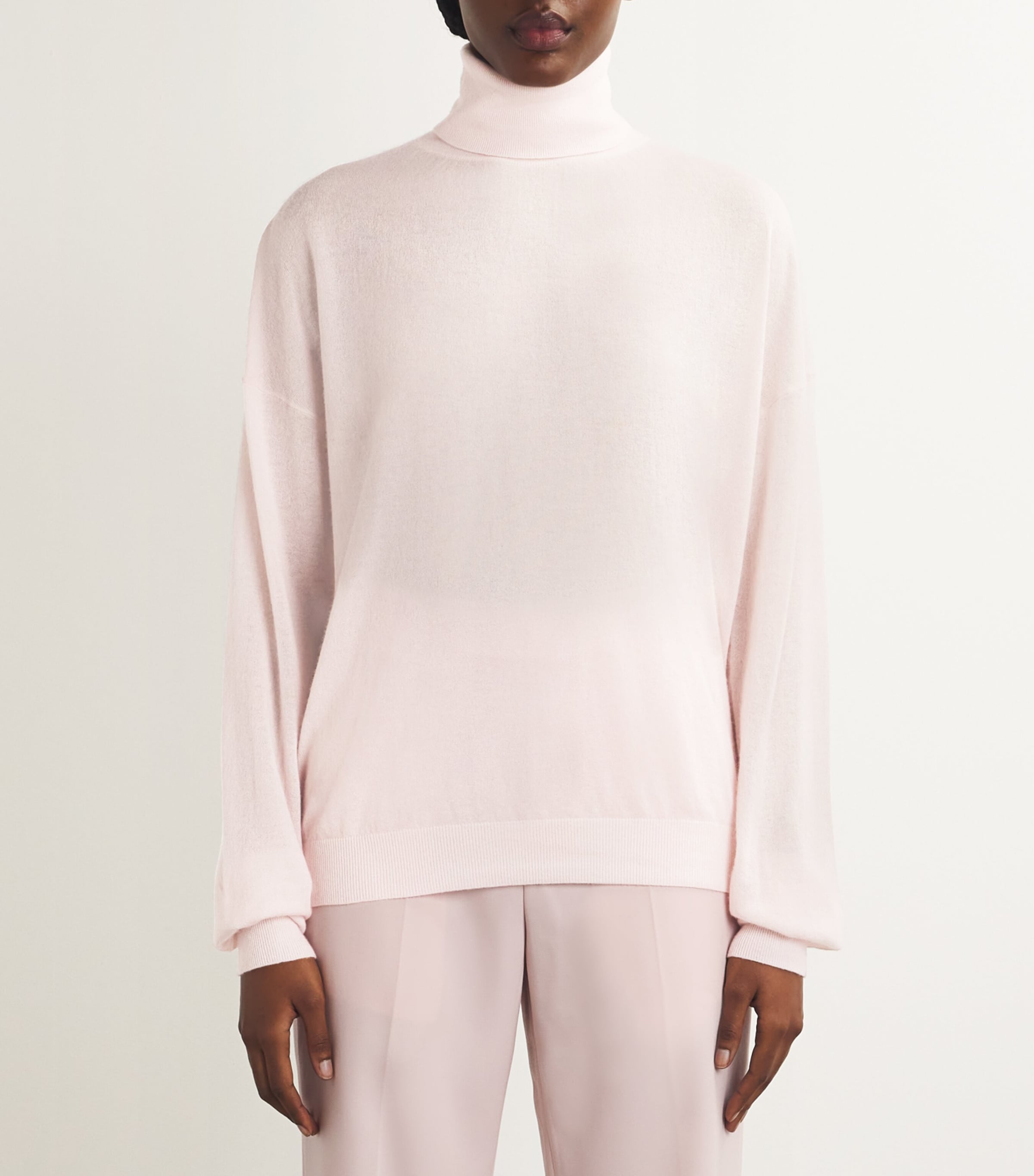 Cashmere-Silk Rollneck Sweater