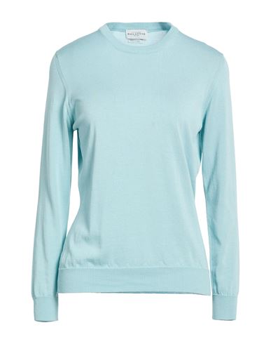 Woman Sweater Sky blue Size 6 Silk, Cotton