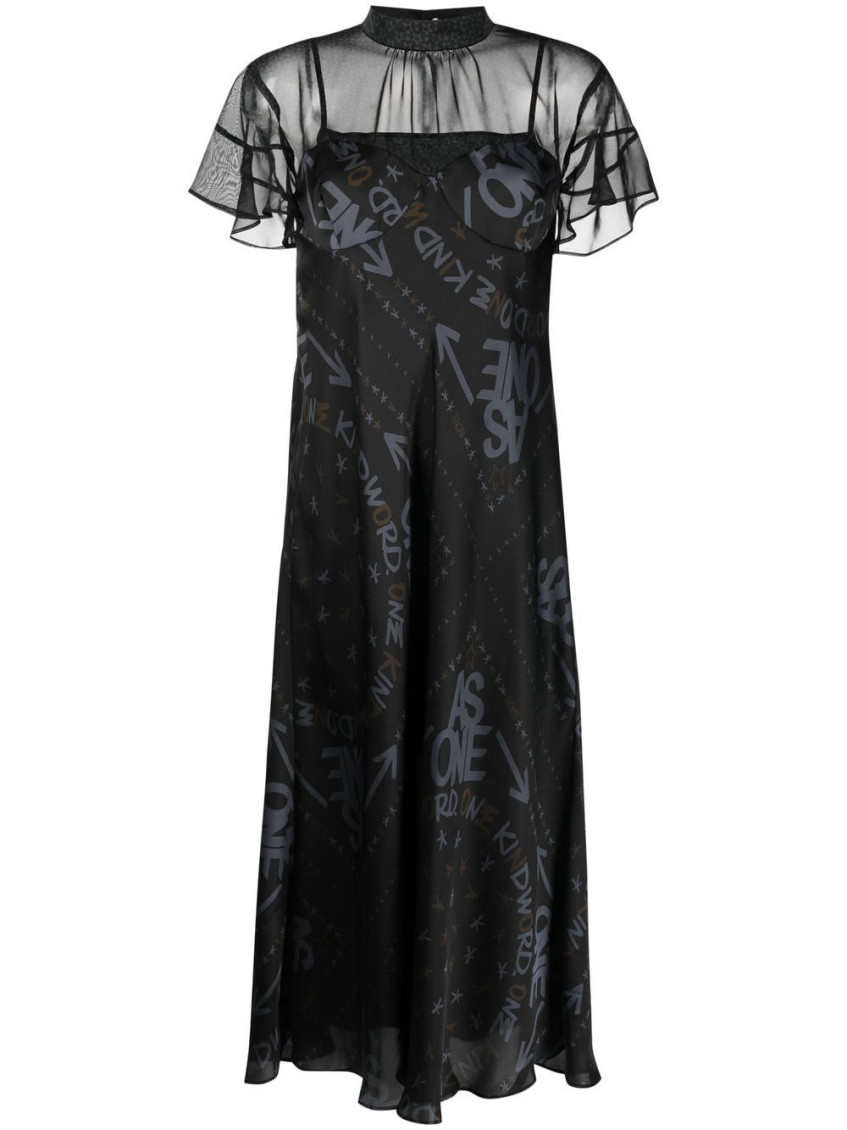 - X Eric Haze Long Dress