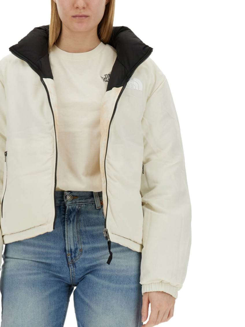 Down Jacket With Logo
