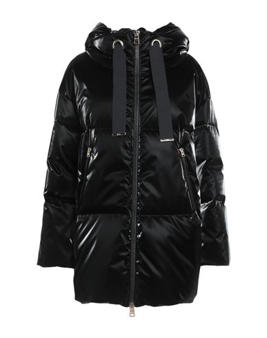 Herno Woman Puffer Black Size 8 Polyester, Polyurethane