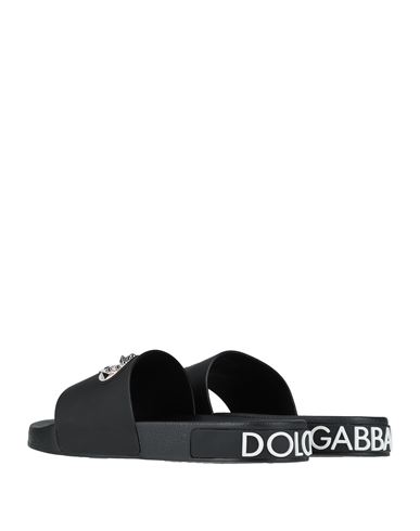 Dolce & gabbana Man Sandals Black Size 10 Calfskin