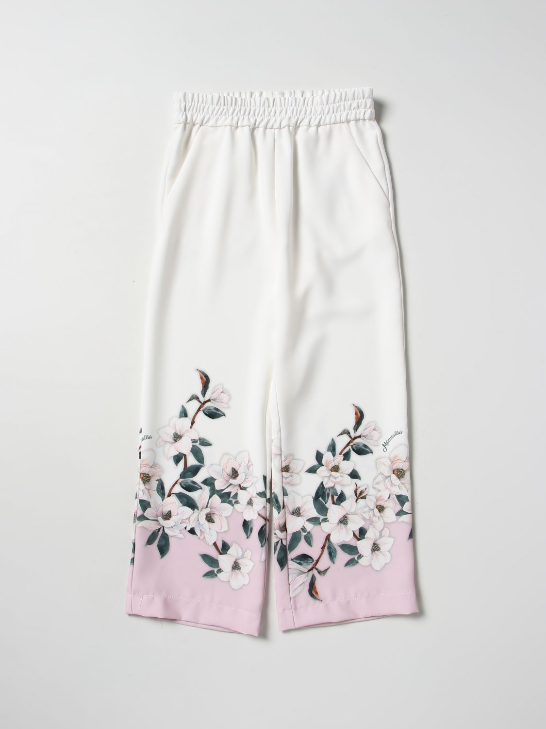 Pants Kids color Yellow Cream