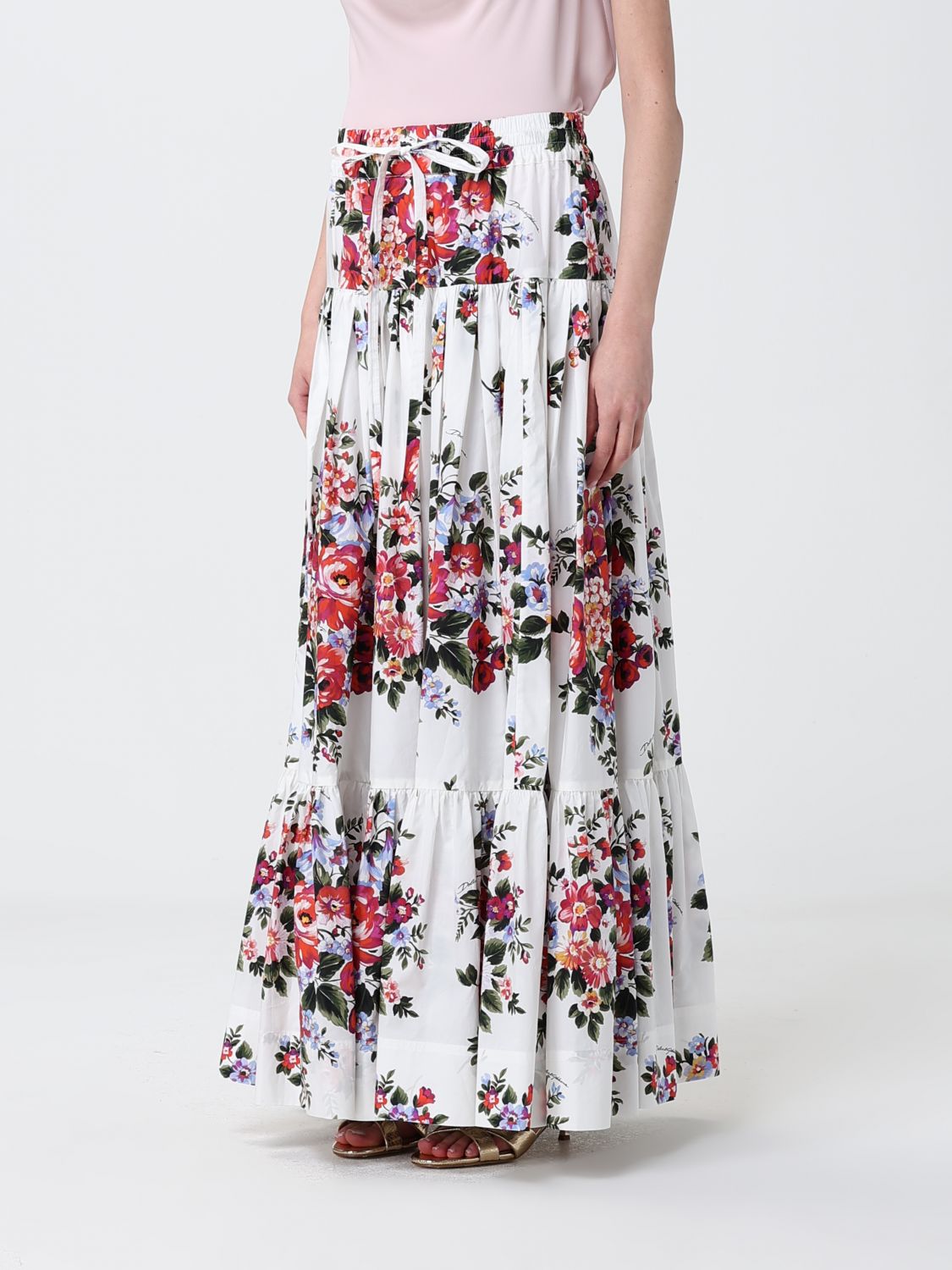 Skirt Woman color White