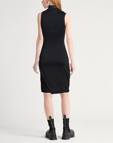 Woman Mini dress Black Size M Polyester, Elastane