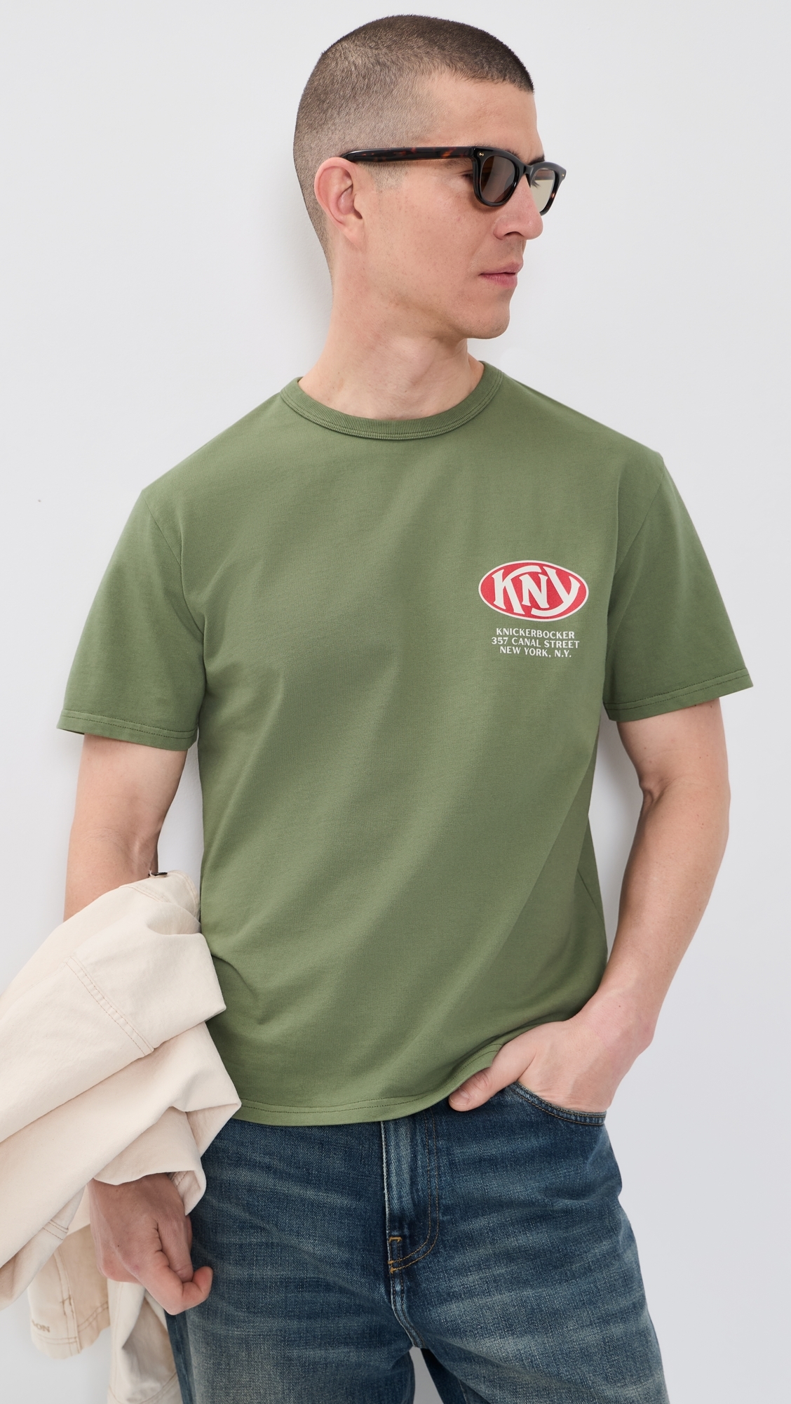 KNY Heavyweight T-Shirt Olive