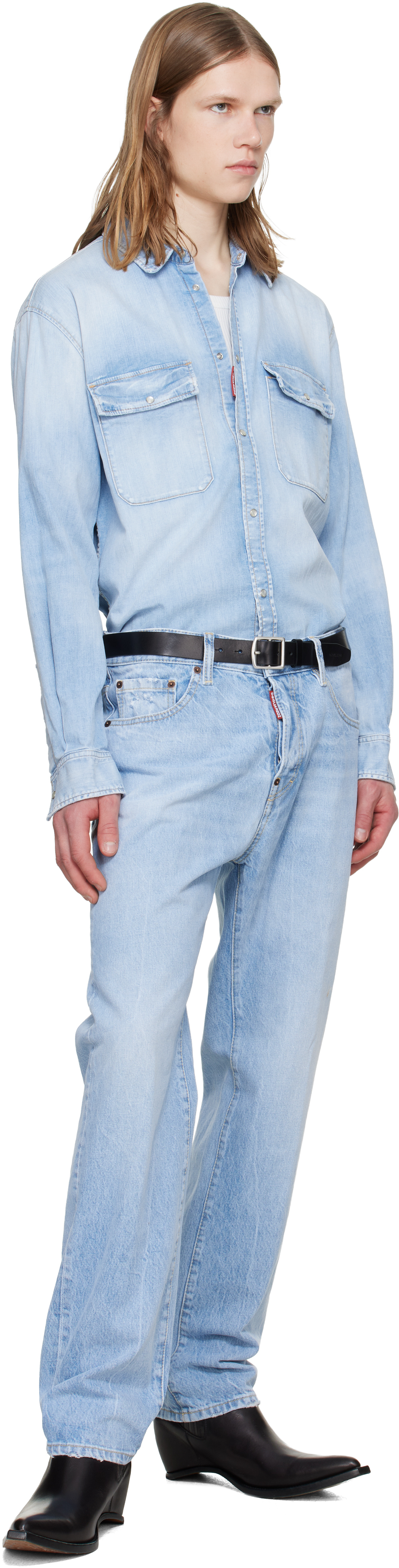 Blue Light Clean Wash 642 Jeans