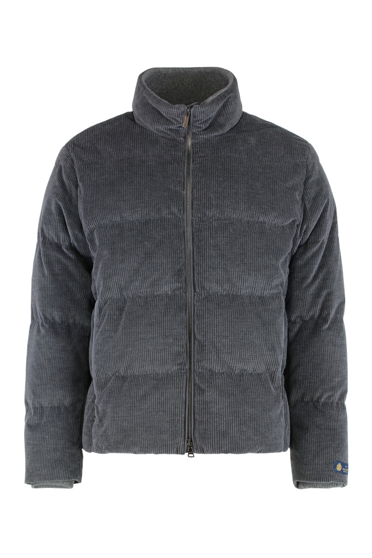 Ultralight Down Jacket In Cashmere And Cotton