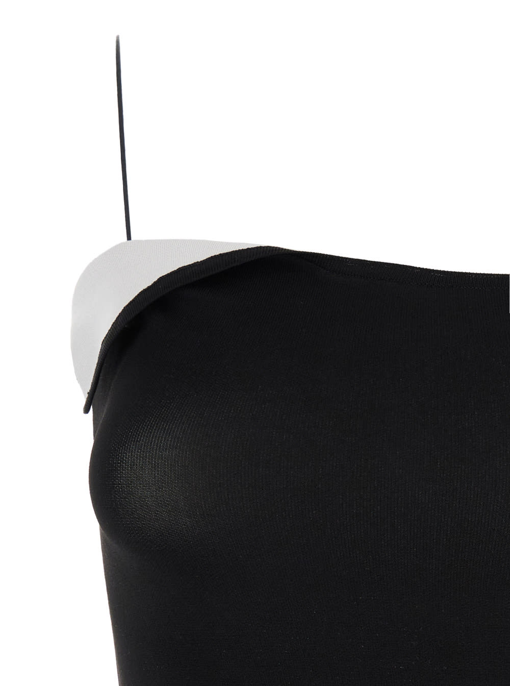 Black La Mini Robe Aro Mini Dress In Viscose Woman