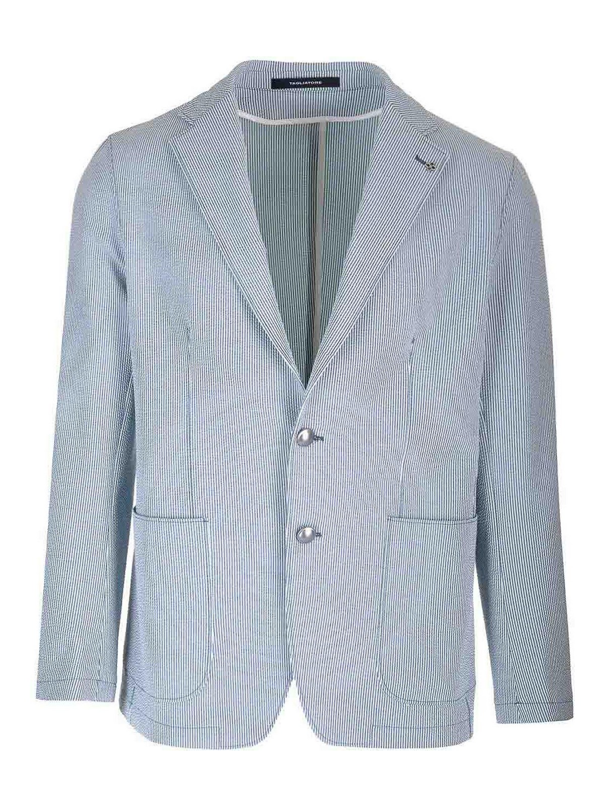 Seersucker Blazer