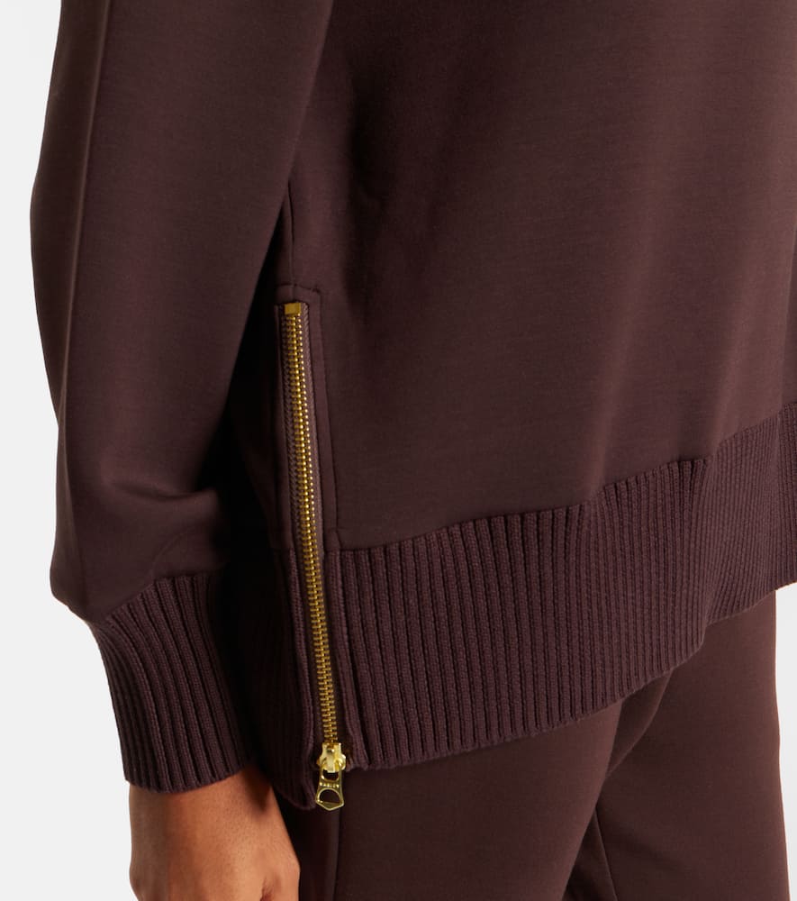 Barker jersey turtleneck sweater