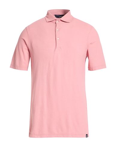 Man Polo shirt Antique rose Size 36 Cotton