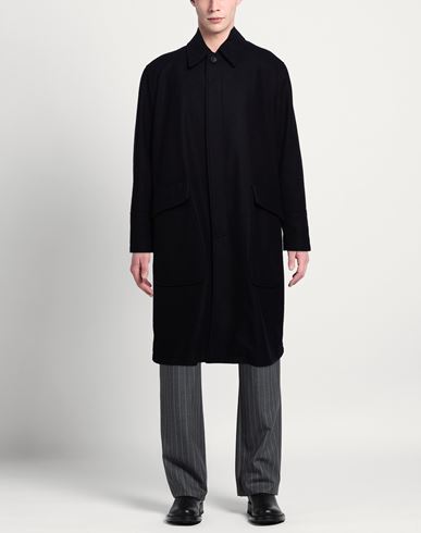 Man Coat Midnight blue Size 40 Wool, Polyester