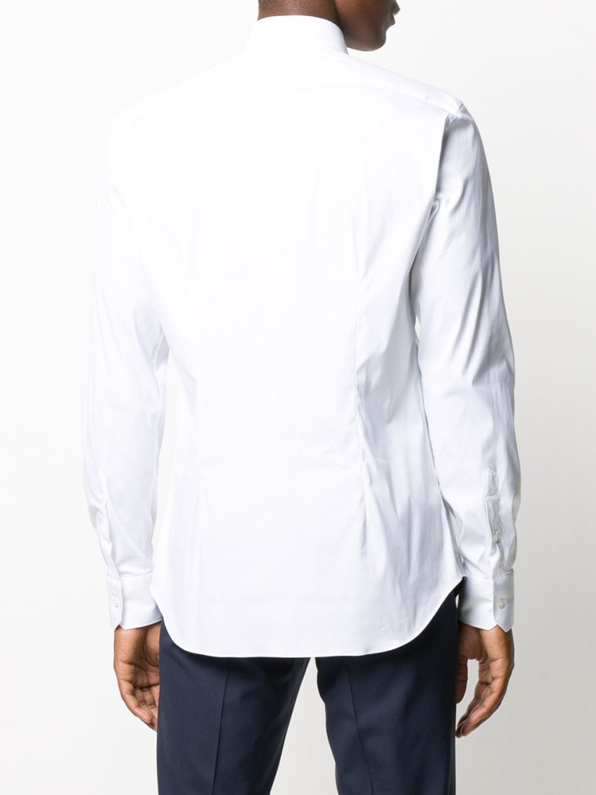 White Slim-fit Shirt