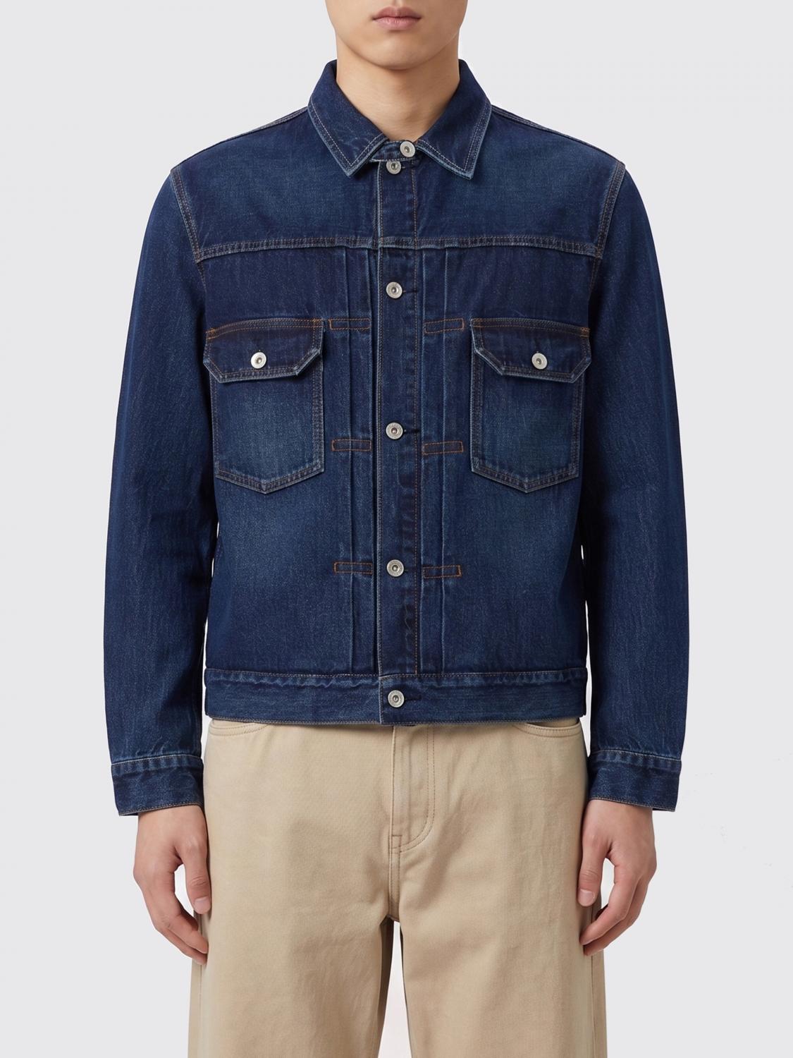 Jacket Men color Blue