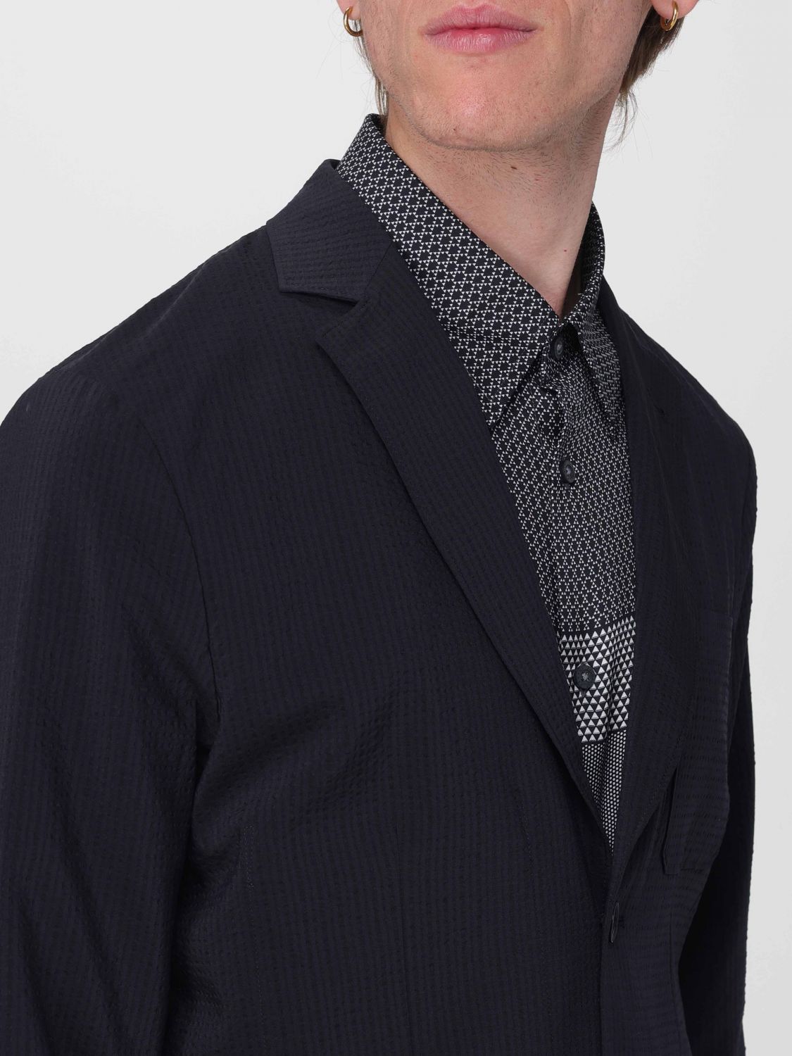 Blazer Men color Navy