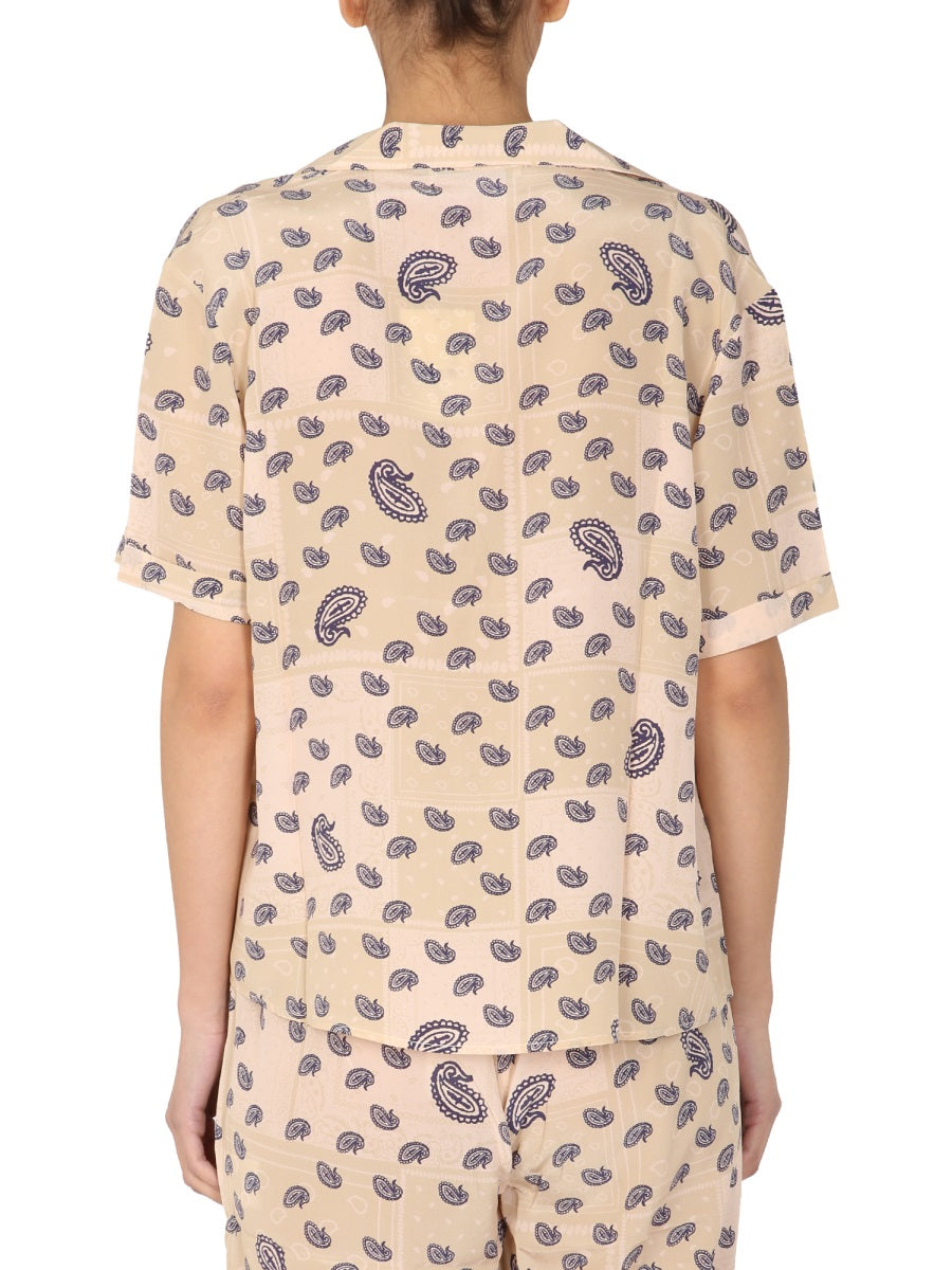 être Cécile Paisley Print Shirt