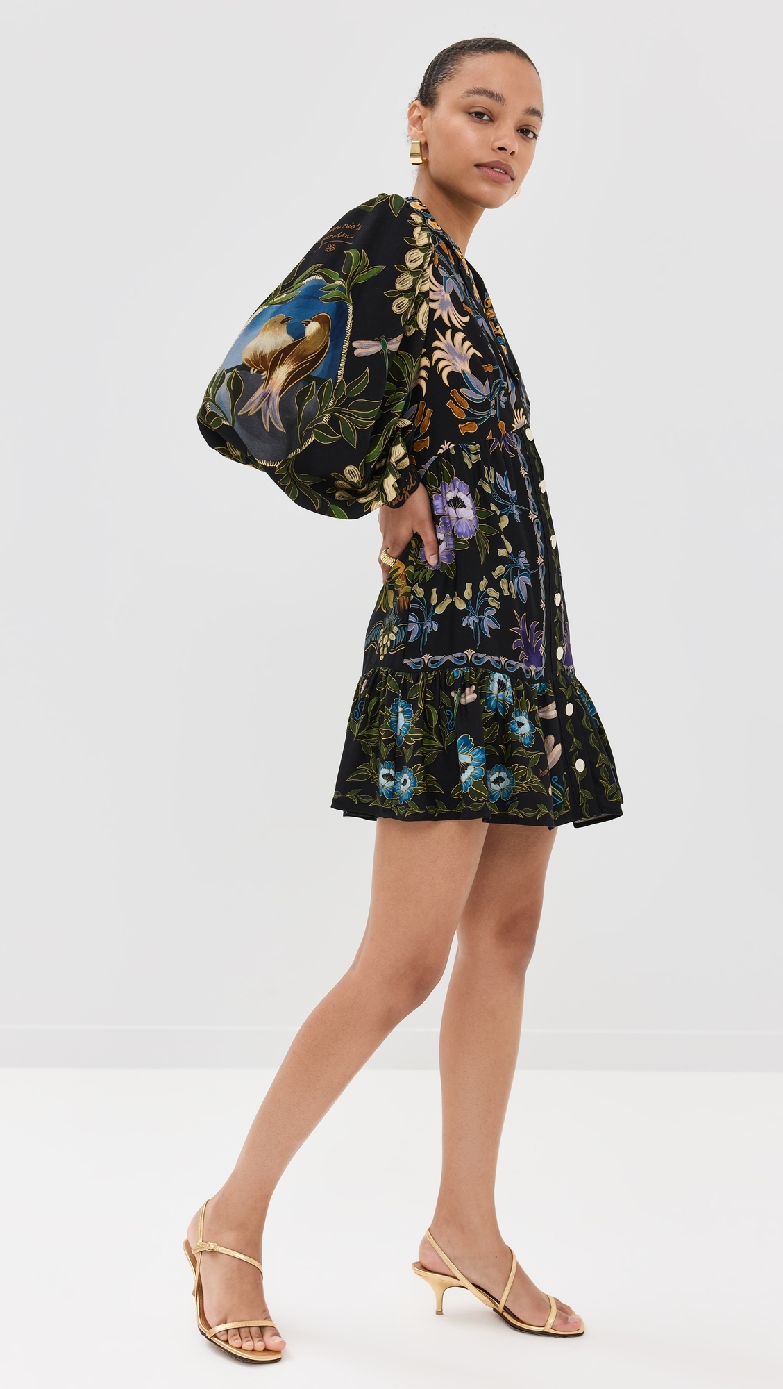 Winter Garden Mini Dress Winter Garden Black
