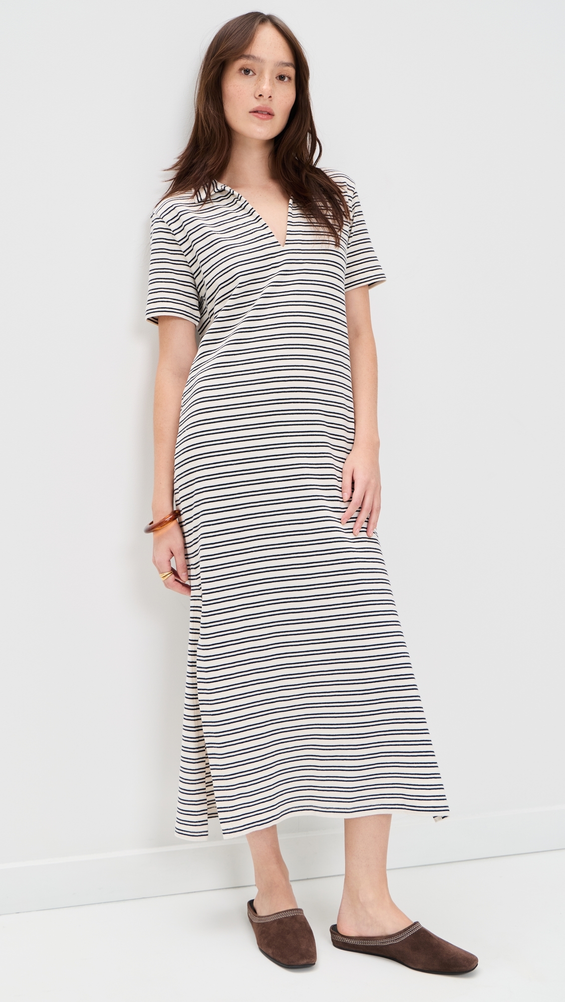 Corin Dress Natural/Navy
