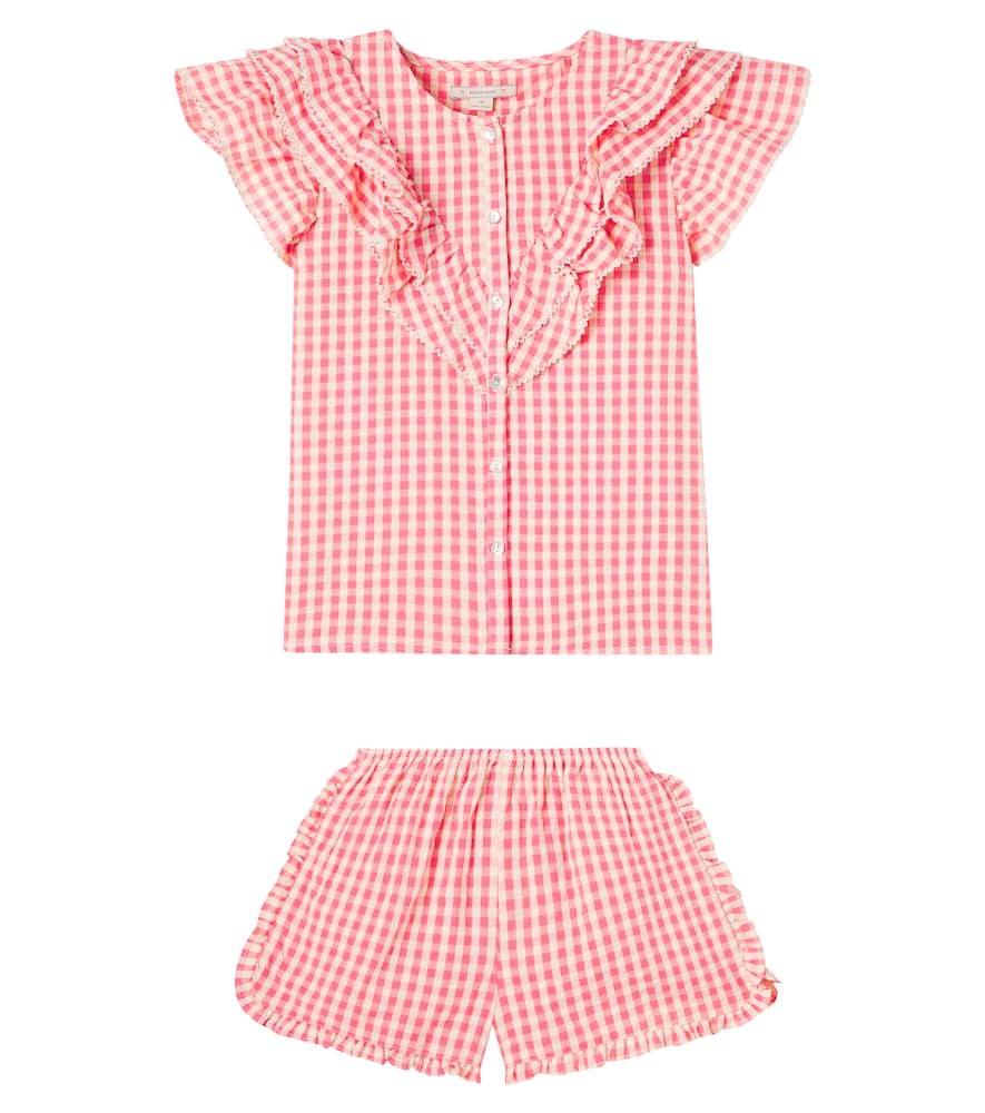 Konges Sløjd Kim cotton shirt and shorts set