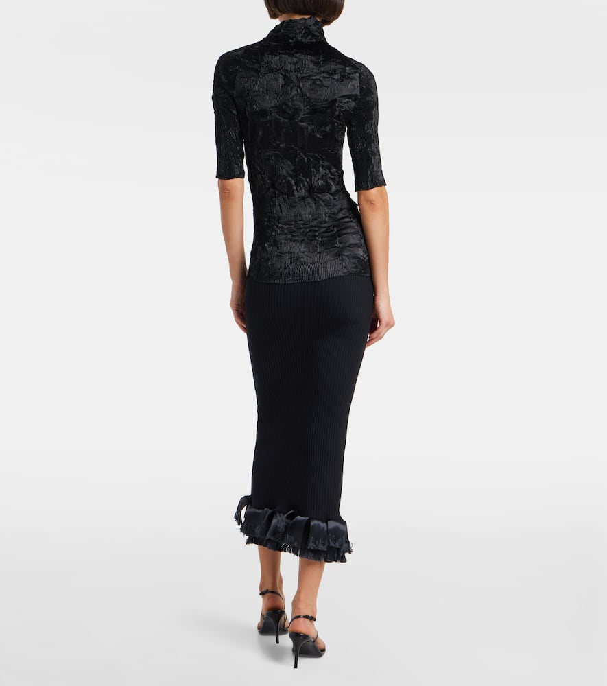 Dahlia jersey top