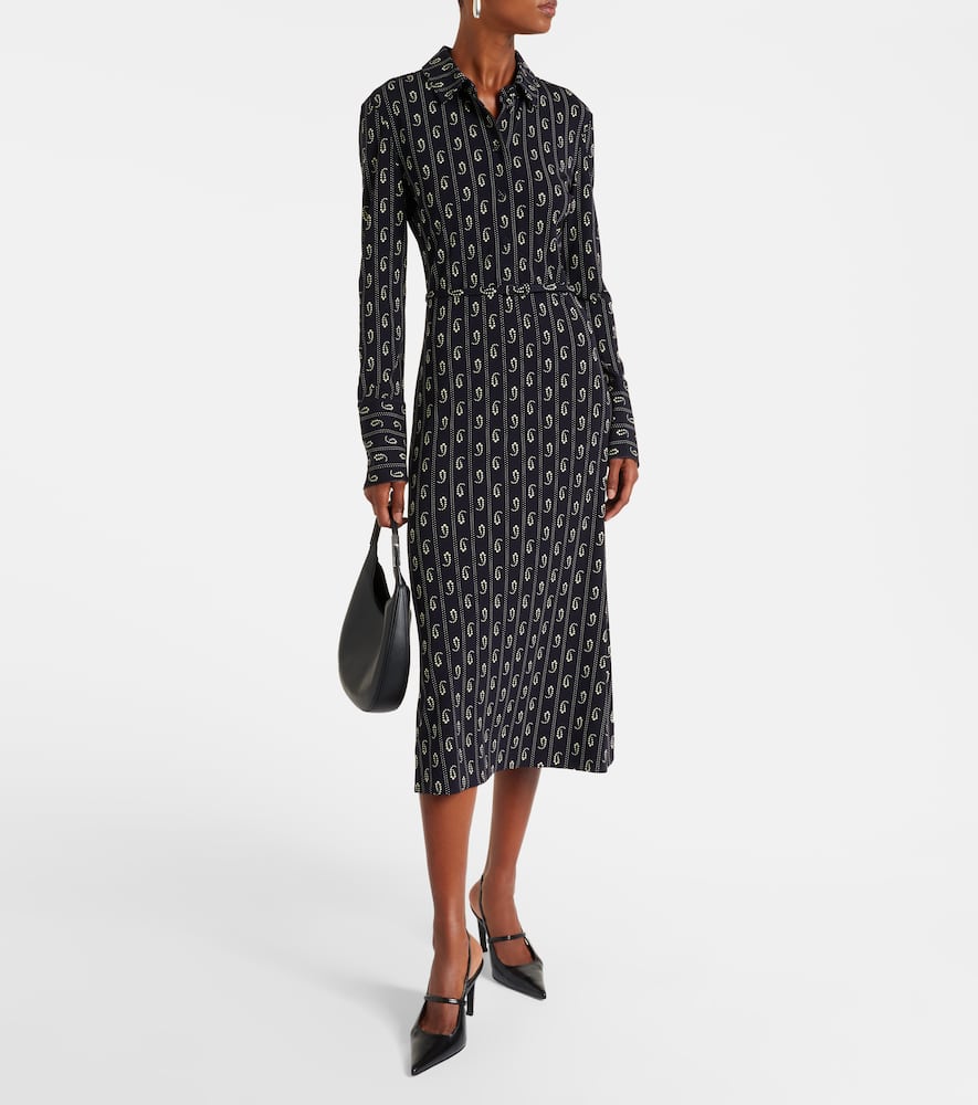 Printed polo dress