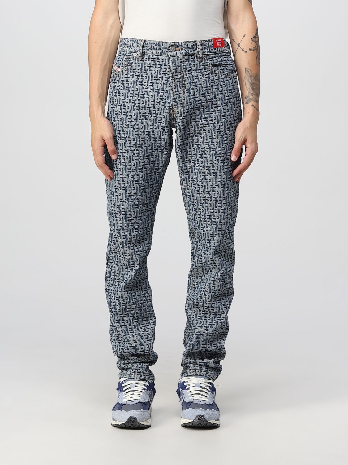 Jeans Men color Denim