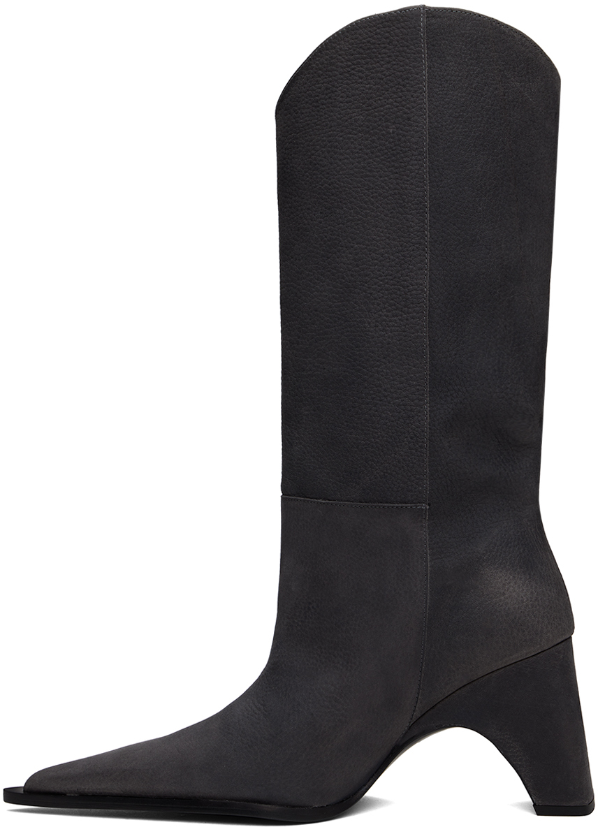 Coperni Gray Bridge Cowboy Boots