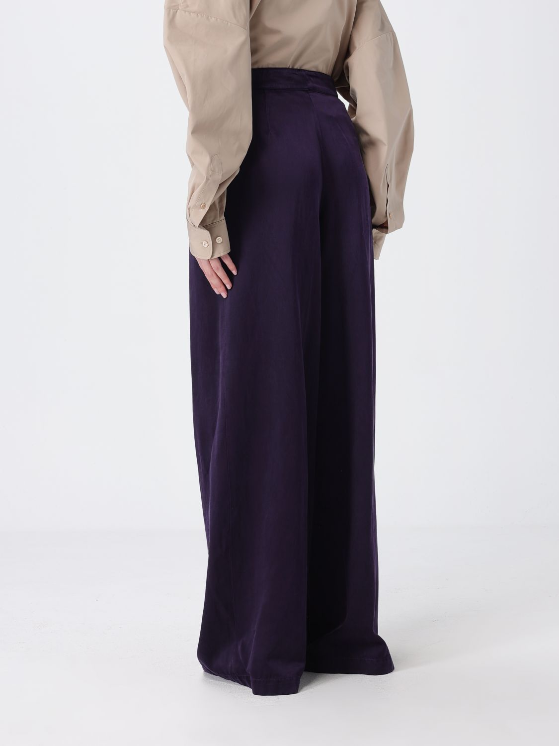 Pants Woman color Blue
