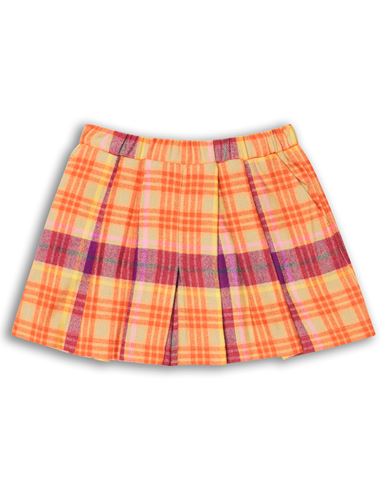 Kid Girl Shorts & Bermuda Shorts Orange Size 12 Cotton