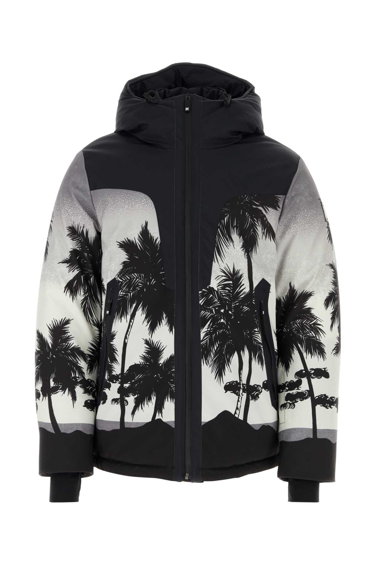 PA Palms padded ski jacket - Black