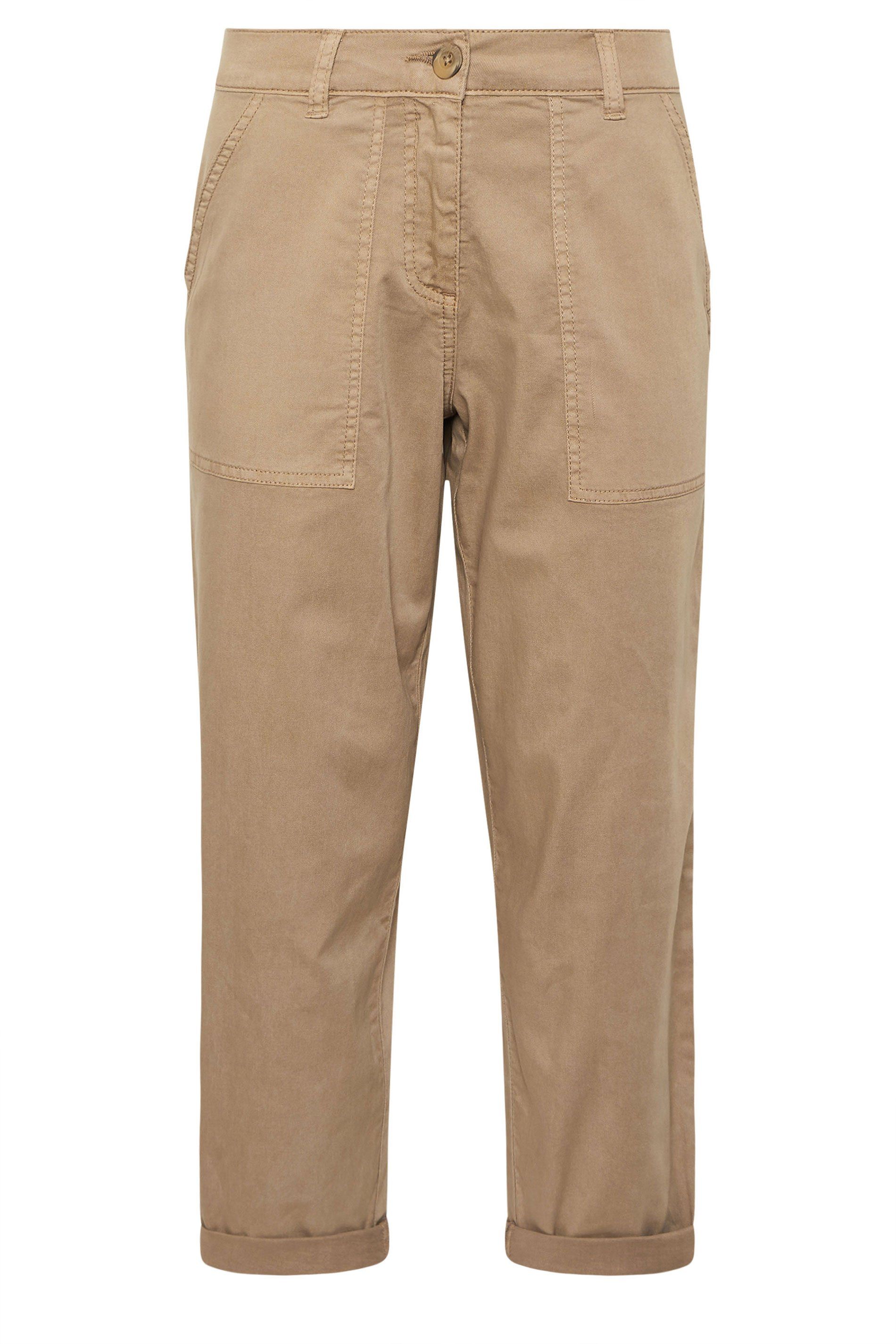 M&co Tapered Carpenter Trousers In Natura