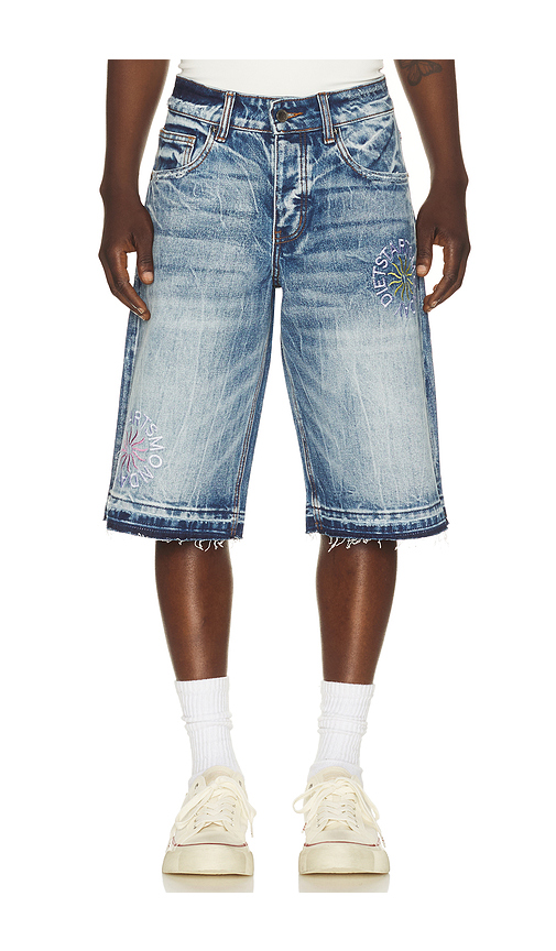 Diet starts monday sol denim shorts en color azul 30 también