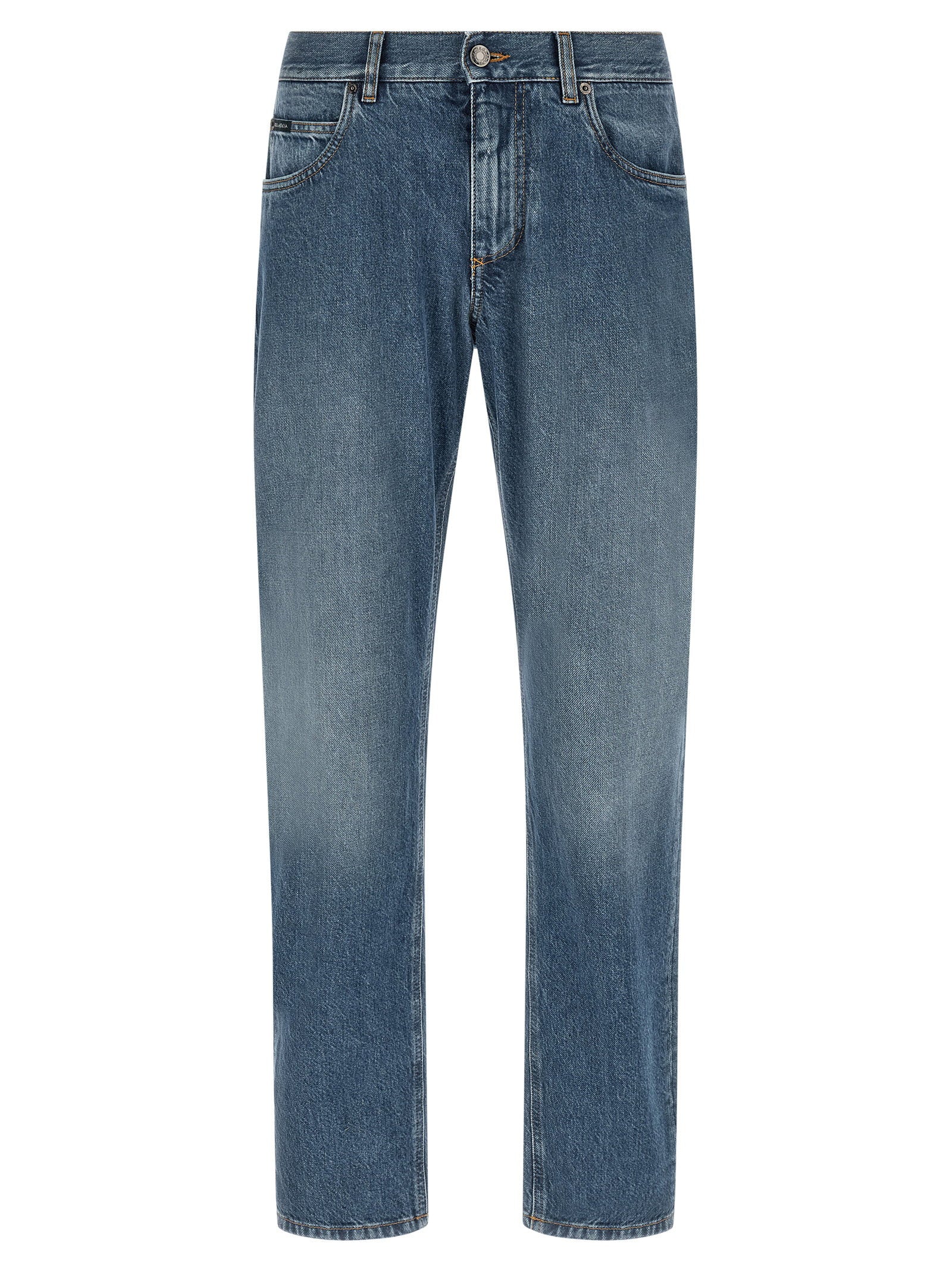 Heraldic Embroidery Jeans