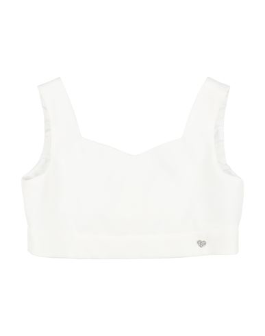 Top Cocktail Sottogiacca Kid Girl Top White Size 11 Polyester