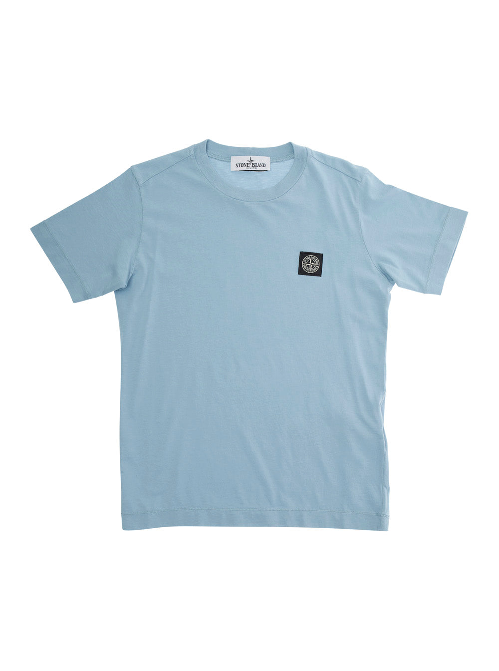 Logo-Patch T-Shirt — Light Blue