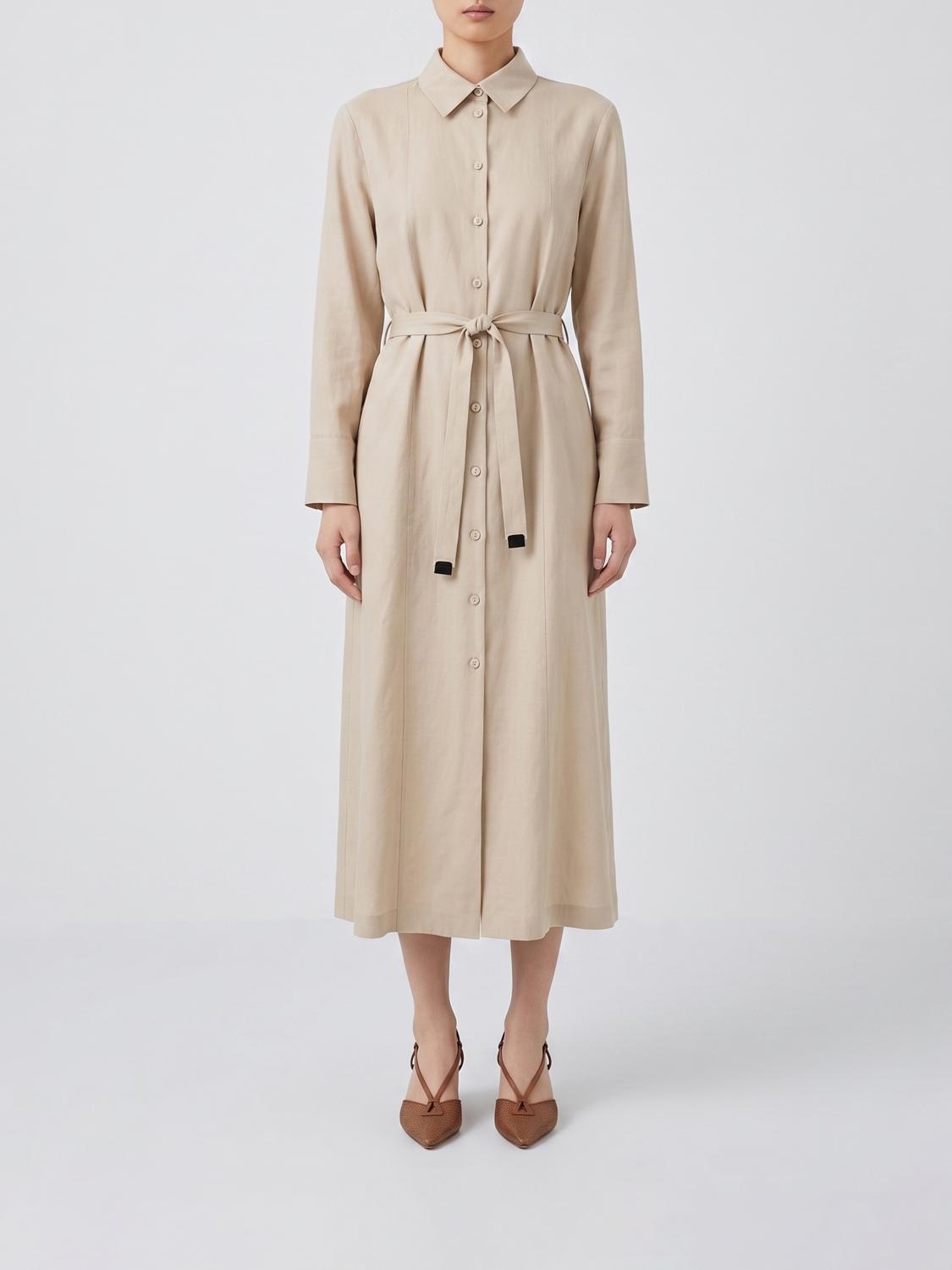 Dress Woman color Beige