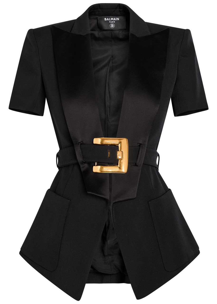 Belted Wool Jacket