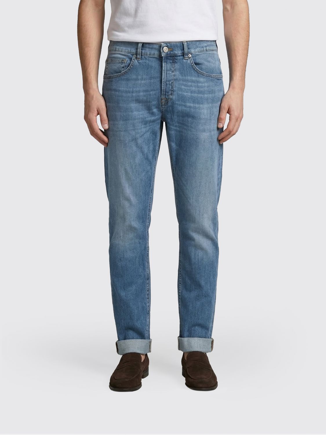 Jeans Men color Blue