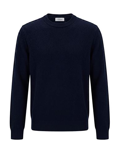 Man Sweater Midnight blue Size 42 Merino Wool, Cashmere