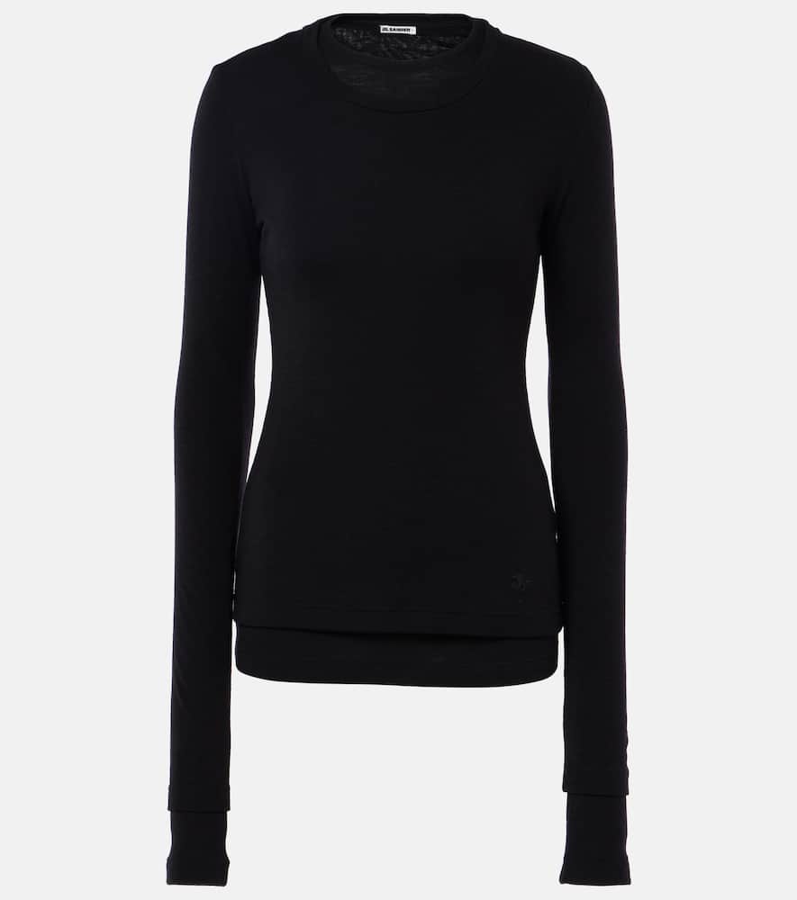 Set of 2 wool tops