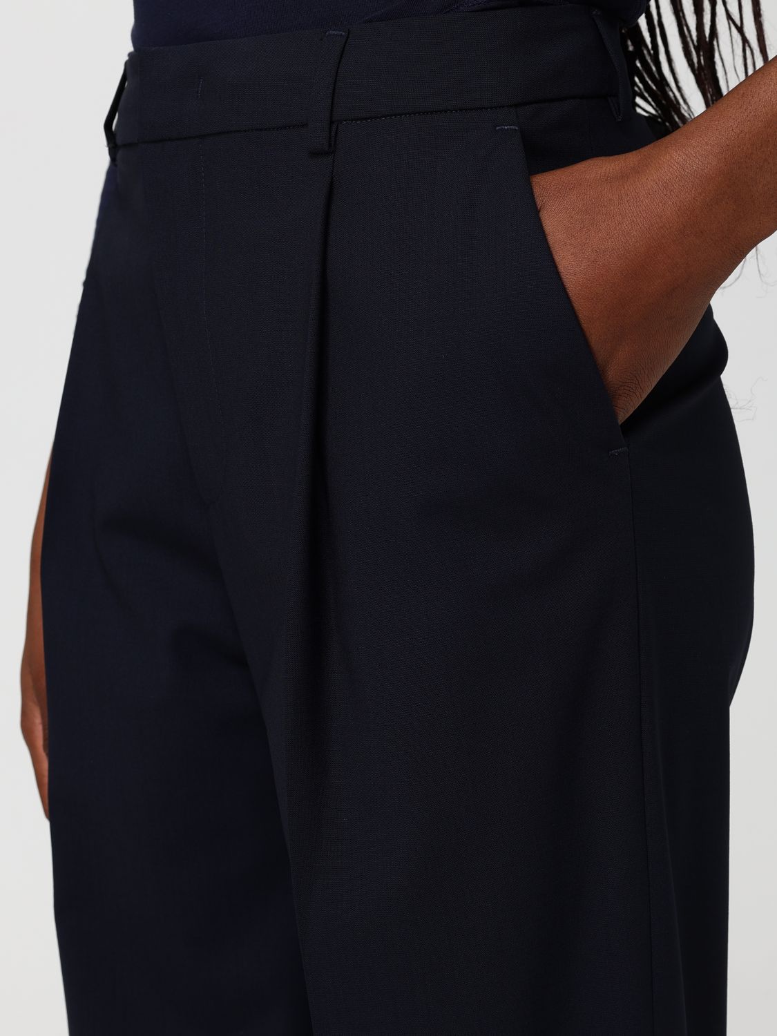 Pants Woman color Blue