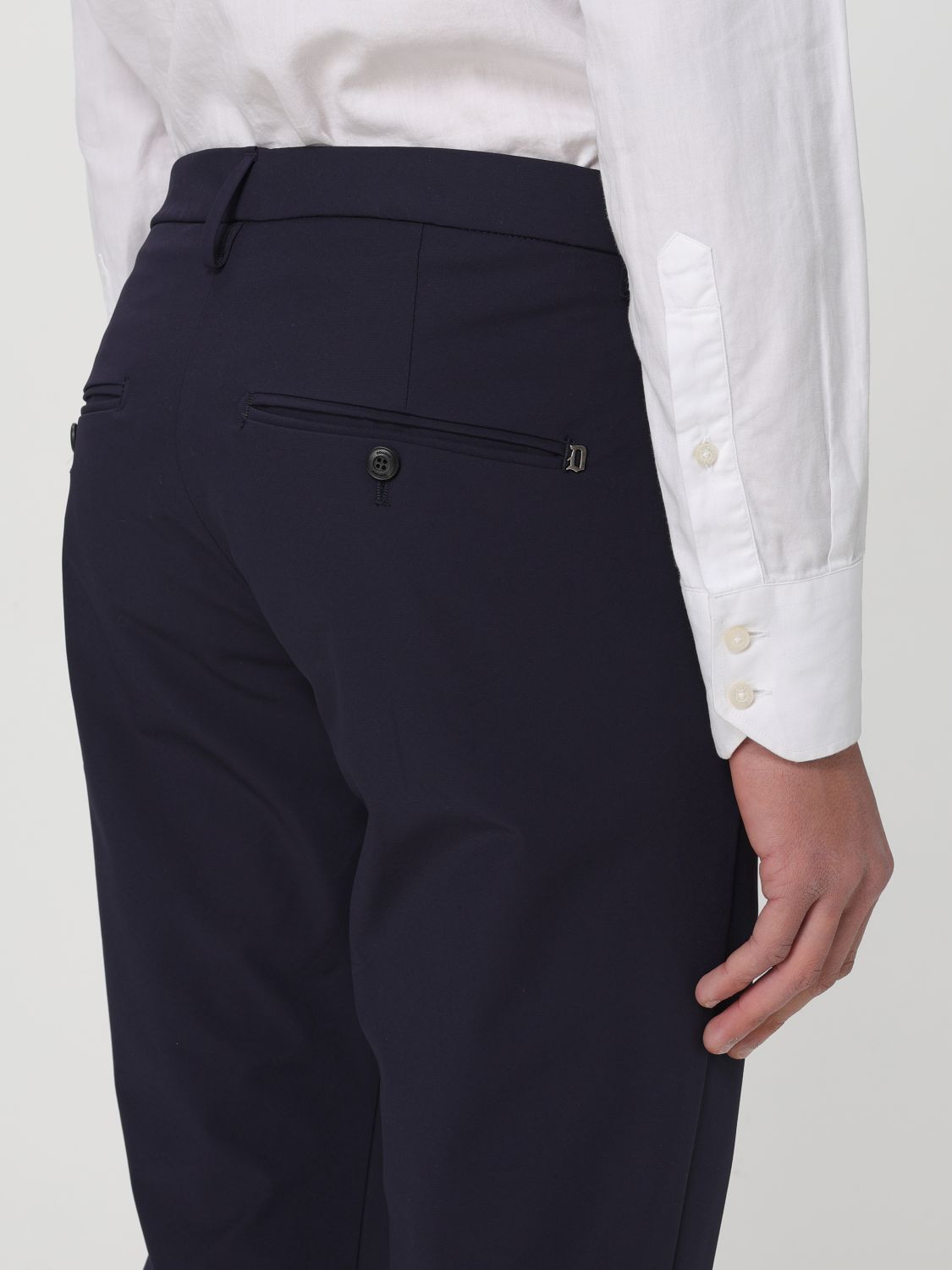 Pants Men color Blue