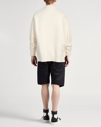 Man Sweater White Size 42 Cotton, Nylon, Elastane
