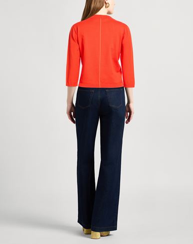Woman Sweater Mandarin Size L Viscose, Polyester