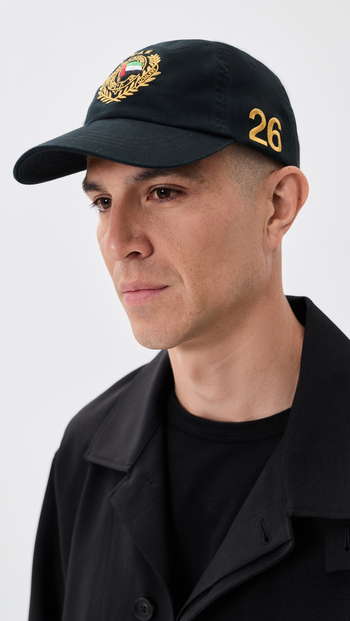 United Arab Emirates Classic Twill Baseball Cap Polo Black One Size