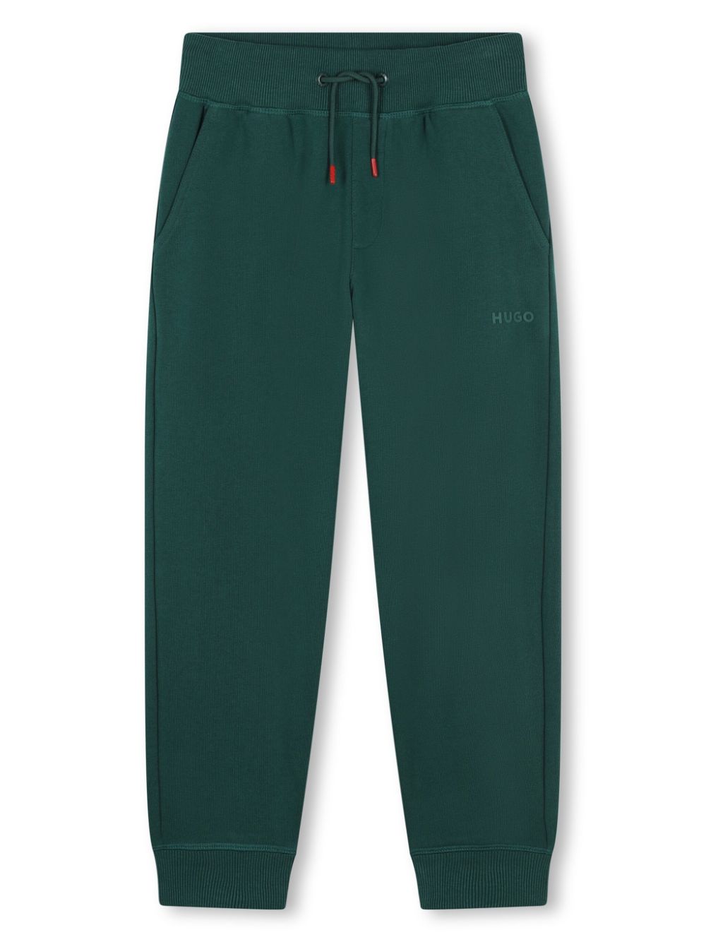 Logo-print track pants - Green