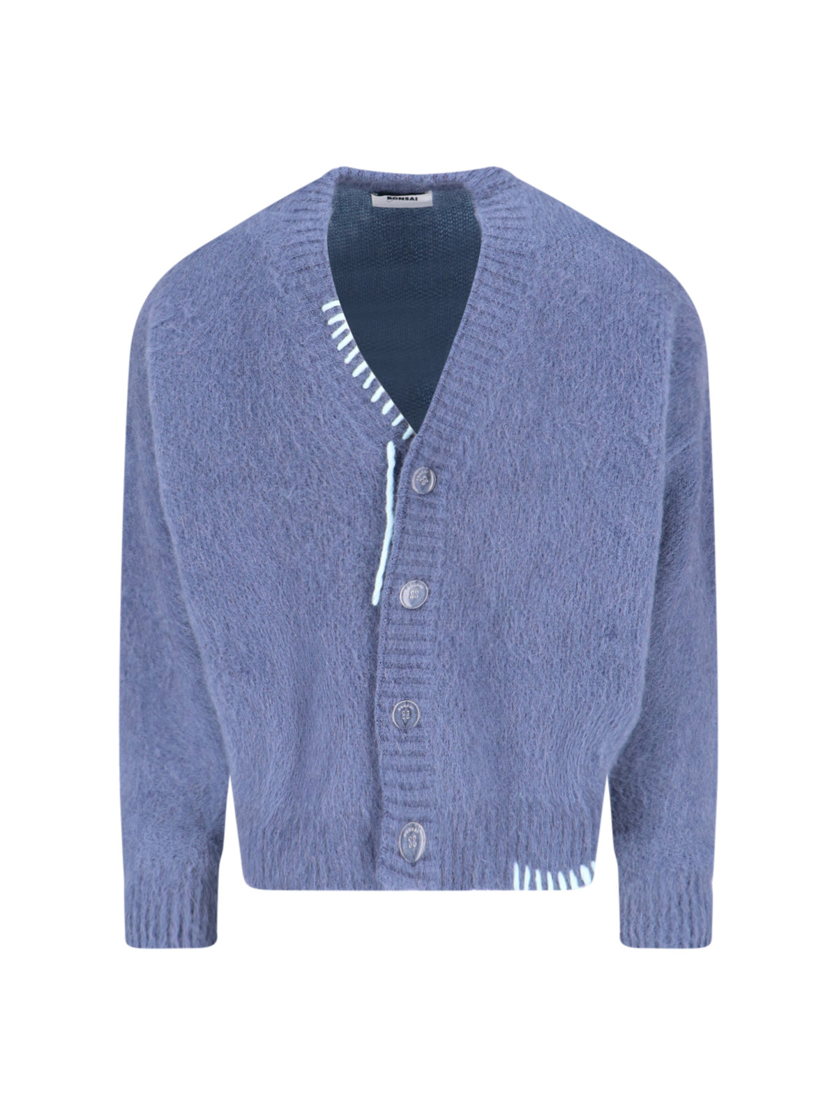 -Inspired Mohair Blend Sweater for Men